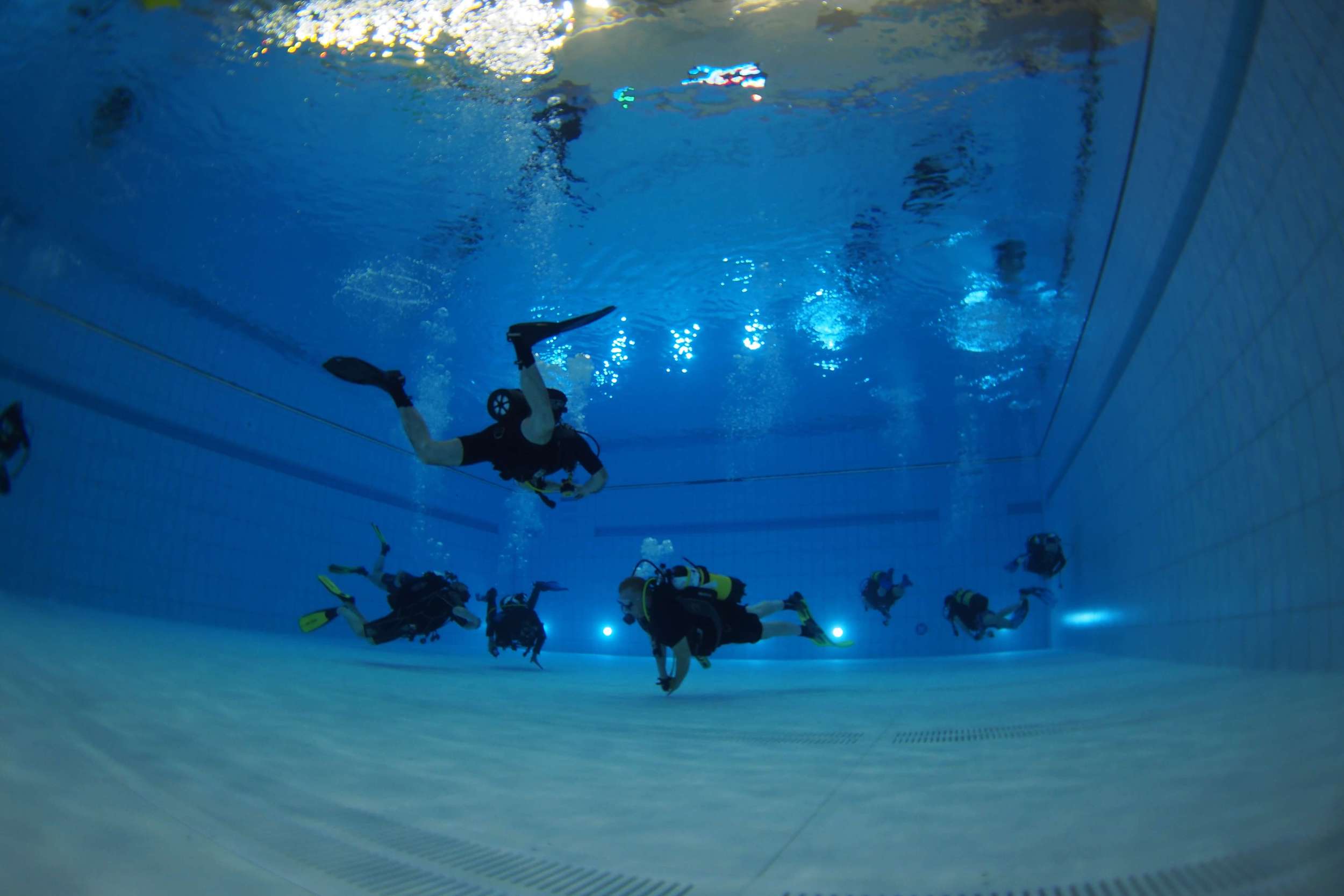 Opening Night at new pool